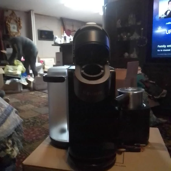 Keurig k-cafe dark charcoal coffee cappuccino single serve